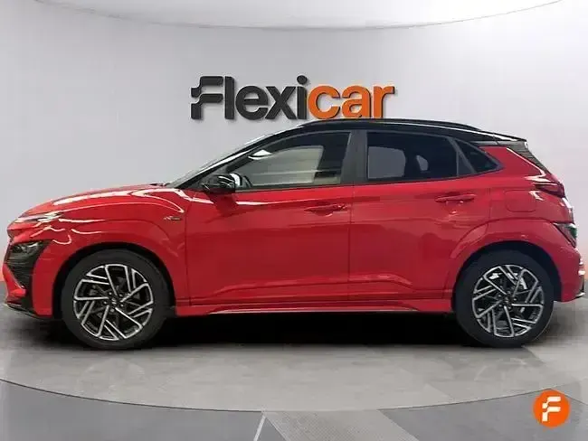 Usado Hyundai Kona N Line 120 CV (88 kW) 2021 Rojo SUV