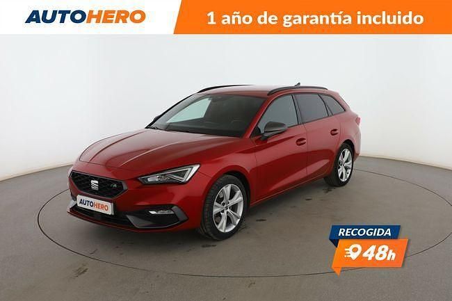 Rojo Usado 2022 Seat Leon FR | 21.999 € (Precio justo) - Imagen 1/3