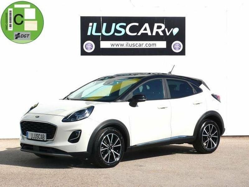 Blanco metropolis techo negro Usado 2021 Ford Puma Titanium SUV | 18.900 € (Precio justo) - Imagen 1/4