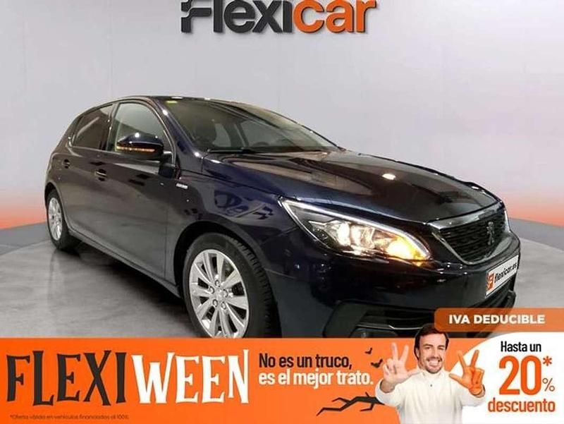 Azul Usado 2020 Peugeot 308 Allure Familiar | 10.590 € (Buen precio) - Imagen 1/4