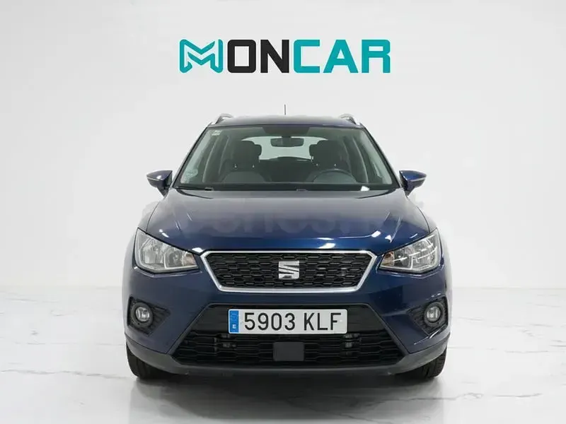 Usado Seat Arona Ecomotive 115 CV (84 kW) 2018 Azul SUV