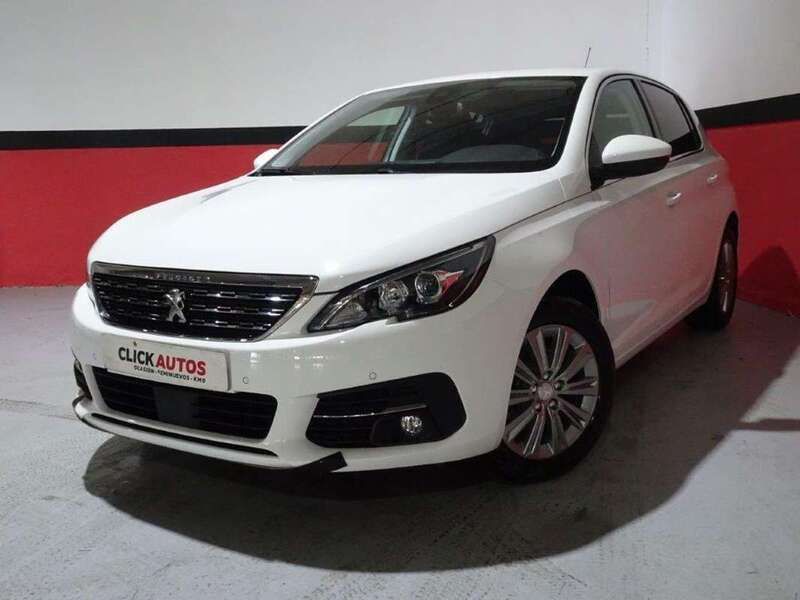 Blanco Usado 2021 Peugeot 308 Allure Utilitario | 12.350 € (Precio justo) - Imagen 1/4