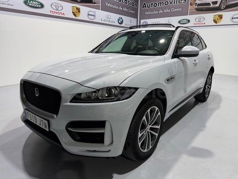Usado Jaguar F-Pace R-Sport 180 CV (132 kW) 2016 Blanco SUV