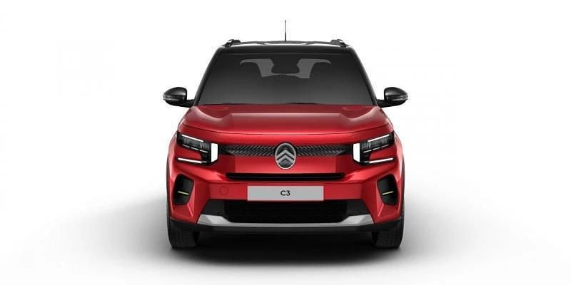 Nuevo Citroën C3 Business Class 110 CV (80 kW) 2025 Rojo