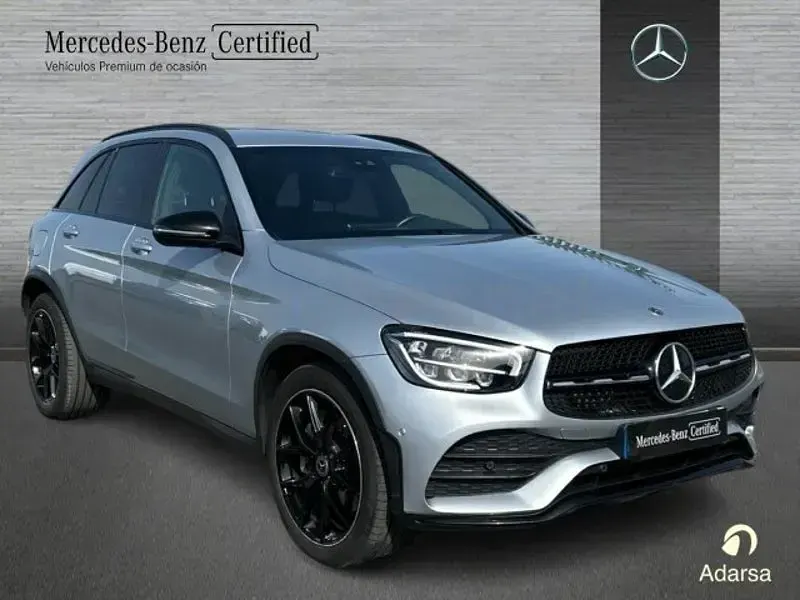 Usado Mercedes GLC220 194 CV (142 kW) 2022 Plata hightech SUV