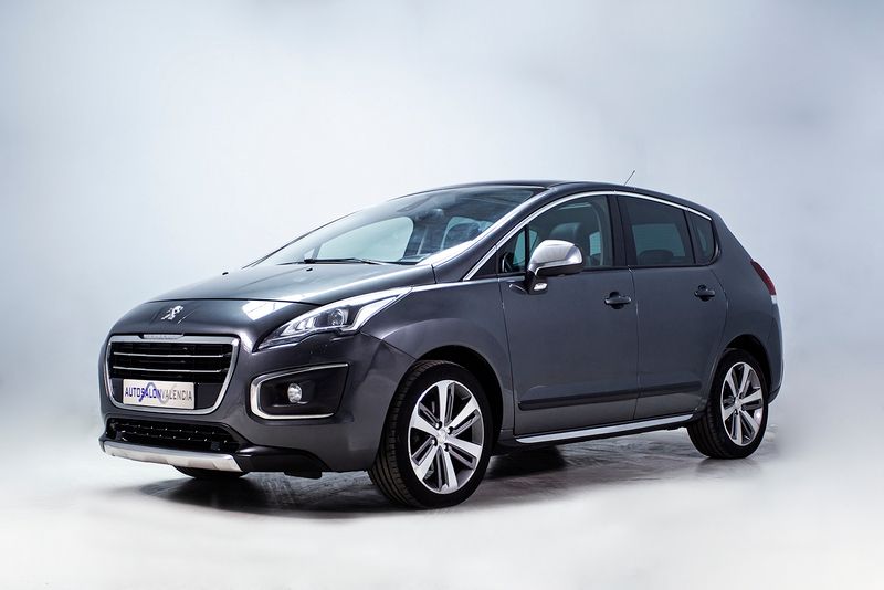 Usado Peugeot 3008 Allure 150 CV (110 kW) 2014 Gris Familiar