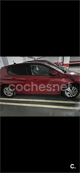 Usado Peugeot 308 Style 130 CV (95 kW) 2016 Granate Berlina