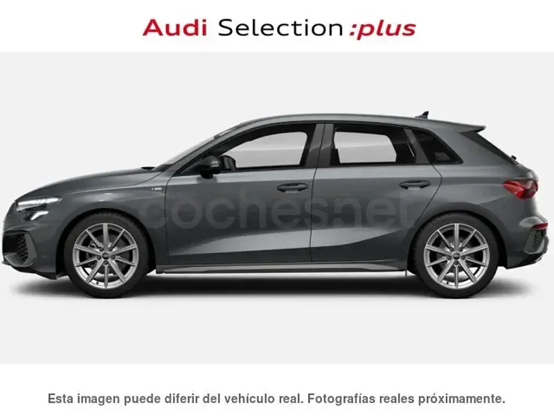 Usado Audi A3 Ambiente 150 CV (110 kW) 2024 Gris / plata Berlina