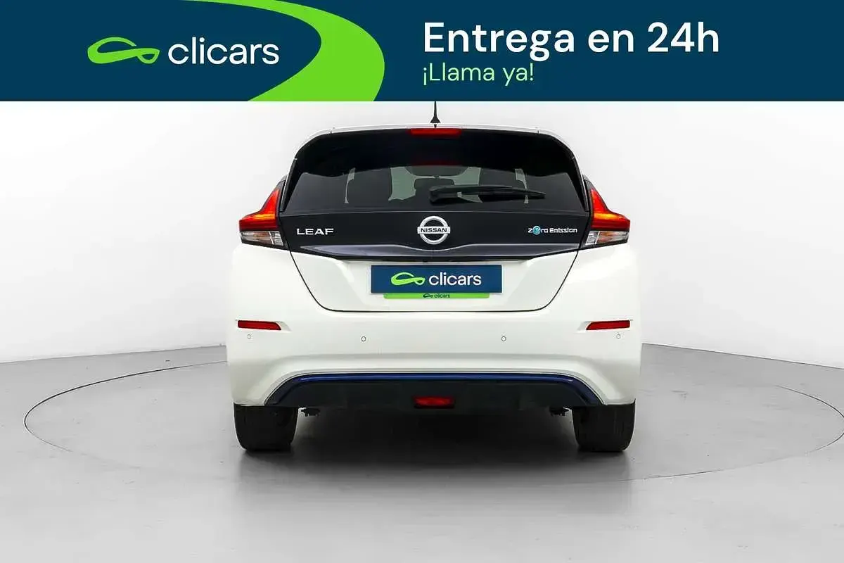 Usado Nissan Leaf N-Connecta 110 kW (150 CV) 2018 Blanco Utilitario