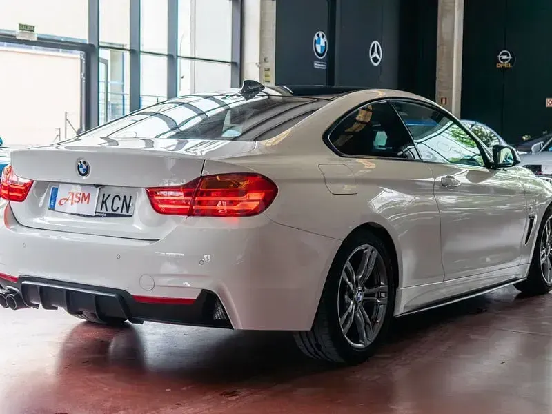 Usado BMW 420 Shadowline 190 CV (139 kW) 2017 Blanco Coupe