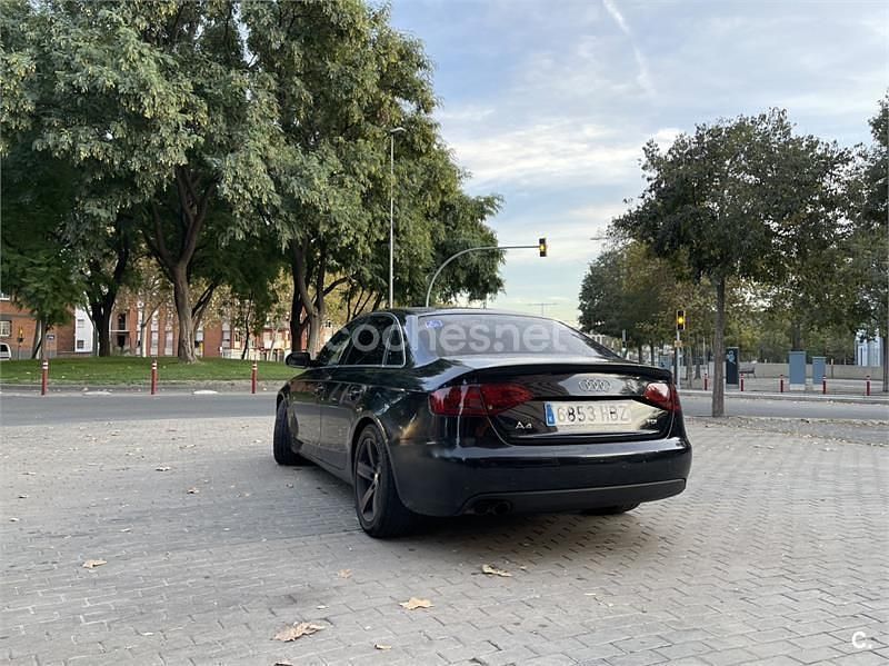 Usado Audi A4 Sport 136 CV (100 kW) 2011 Negro Berlina