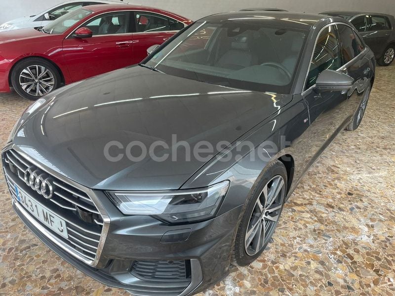 Gris / plata Usado 2023 Audi A6 S-Line Berlina | 48.500 € (Caro) - Imagen 1/4