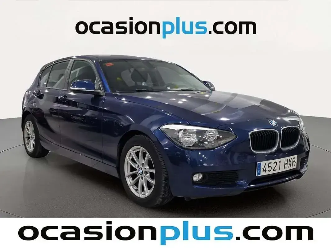 Usado BMW 116 Efficient Dynamics 116 CV (85 kW) 2014 Azul Utilitario