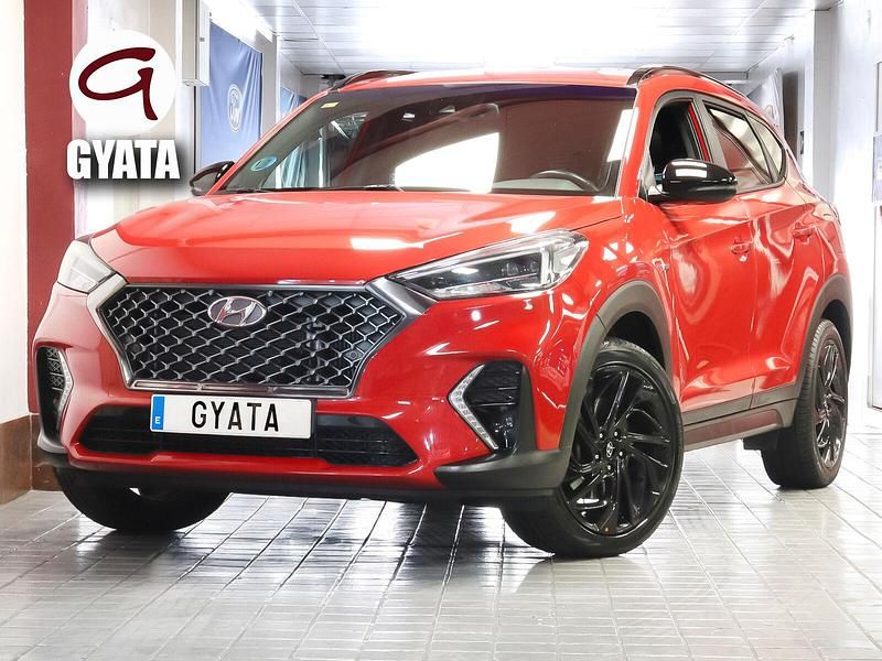Usado Hyundai Tucson N Line 136 CV (100 kW) 2020 Rojo SUV