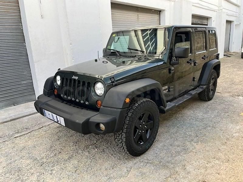 Usado Jeep Wrangler Unlimited Sport 177 CV (130 kW) 2010 Verde SUV