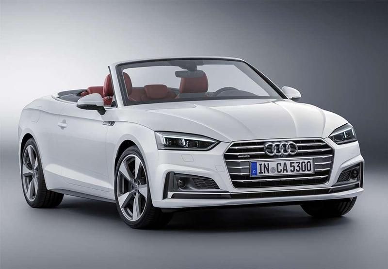 Blanco Usado 2017 Audi A5 Cabriolet Descapotable | 22.990 € (Precio justo) - Imagen 1/4