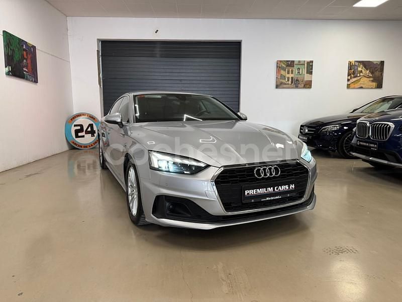 Usado Audi A5 Sportback Premium 163 CV (119 kW) 2021 Gris / plata Utilitario