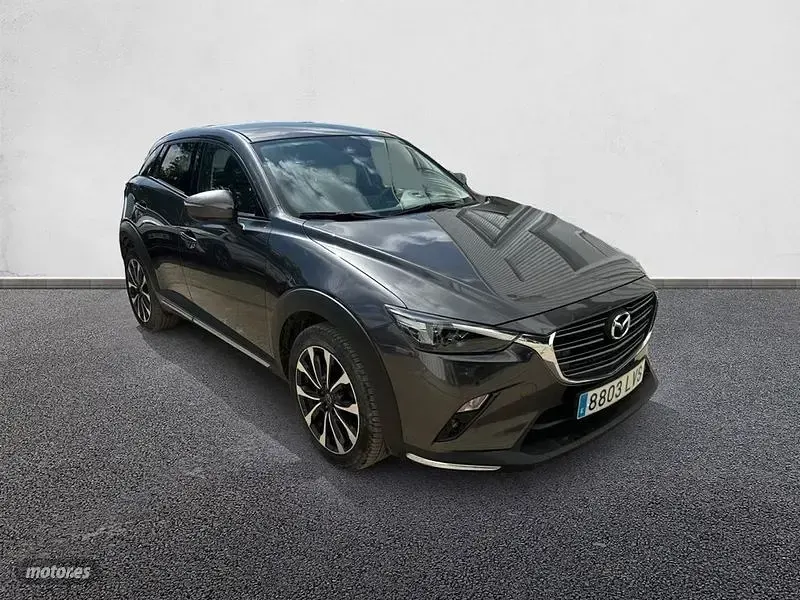 Usado Mazda CX-3 121 CV (88 kW) 2021 Gris SUV