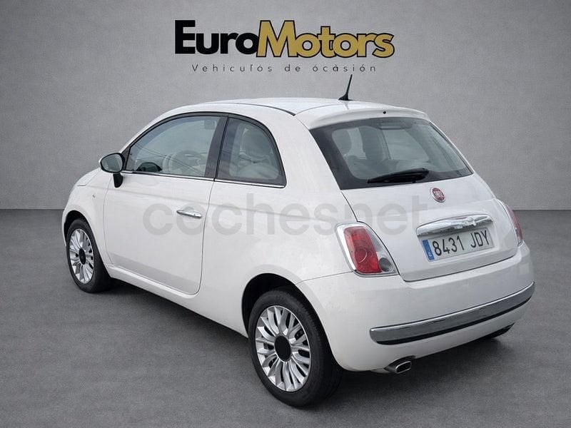 Usado Fiat 500 Lounge 69 CV (50 kW) 2015 Blanco Berlina