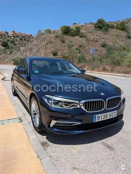 Usado BMW 520 Luxury Line 190 CV (139 kW) 2017 Azul Berlina