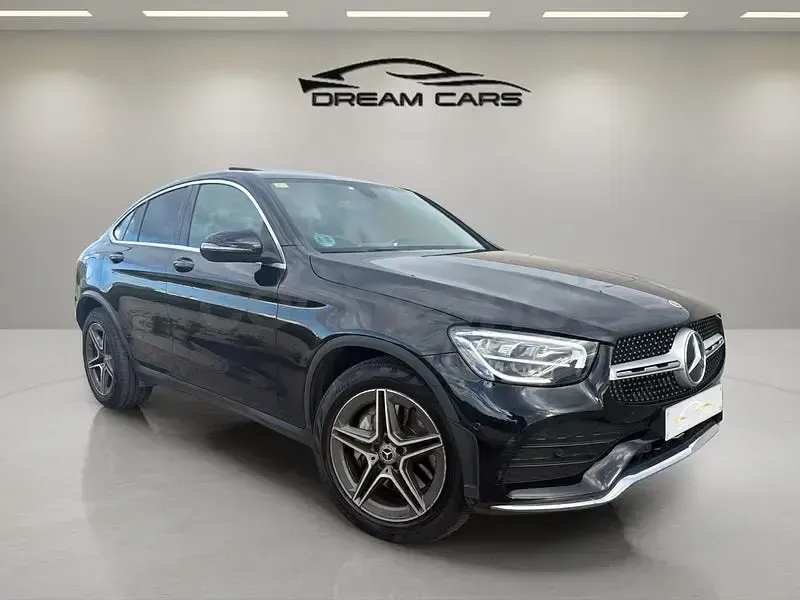 Usado Mercedes GLC220 194 CV (142 kW) 2020 Negro SUV