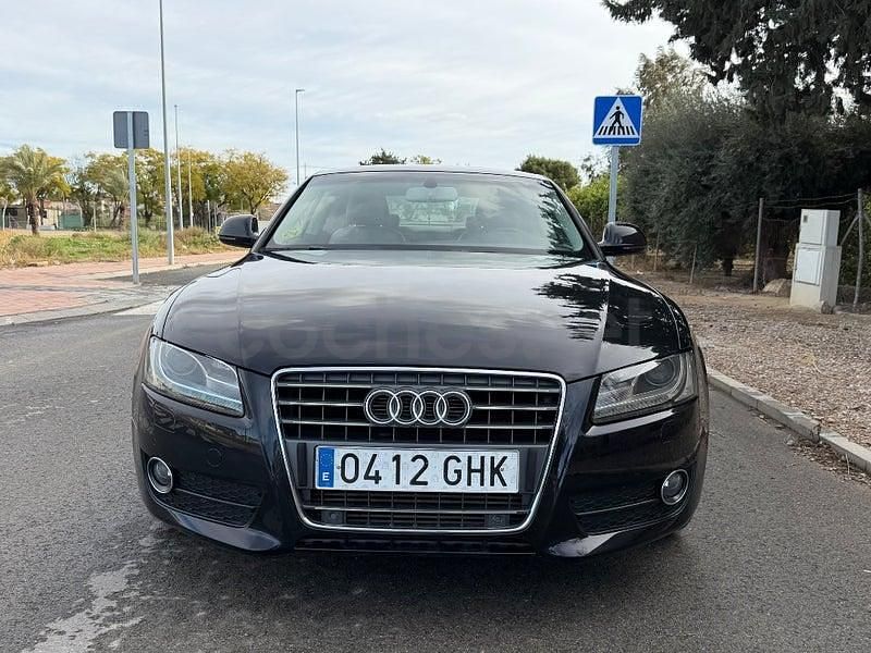 Usado Audi A5 190 CV (139 kW) 2009 Negro Coupe