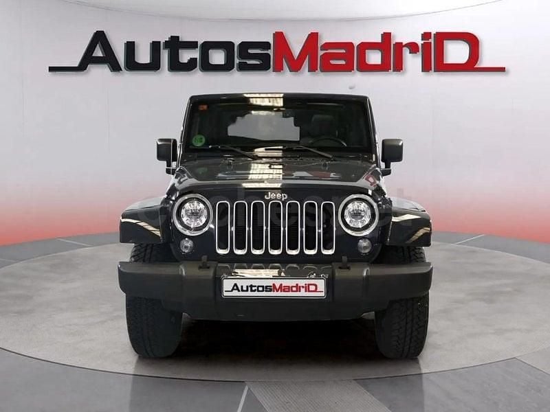 Usado Jeep Wrangler Sahara 284 CV (208 kW) 2017 Gris / plata SUV