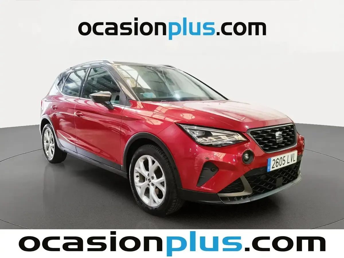 Usado Seat Arona FR 150 CV (110 kW) 2021 Rojo SUV