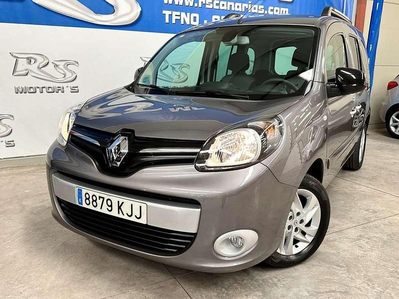 Usado Renault Kangoo LIMITED 90 CV (66 kW) 2018 Gris Familiar