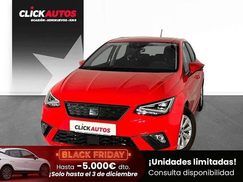 Rojo Usado 2023 Seat Ibiza Style Utilitario | 13.800 € (Precio justo) - Imagen 1/4
