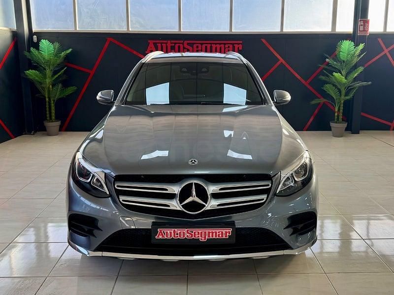 Usado Mercedes GLC220 170 CV (125 kW) 2019 Gris / plata SUV