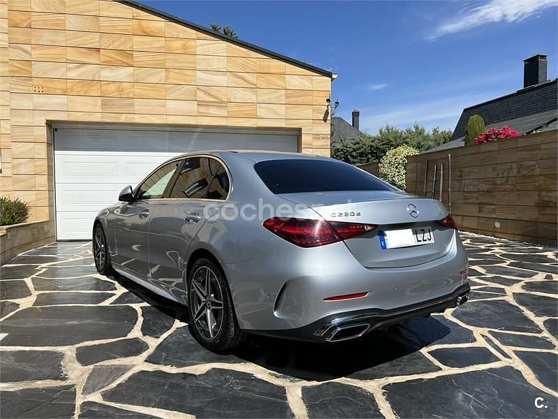 Gris / plata Usado 2021 Mercedes C220 Berlina | 33.900 € (Precio justo) - Imagen 1/1