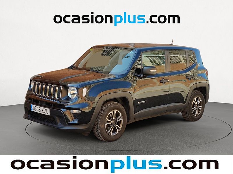 Negro Usado 2019 Jeep Renegade Sport SUV | 11.719 € (Precio justo) - Imagen 1/4