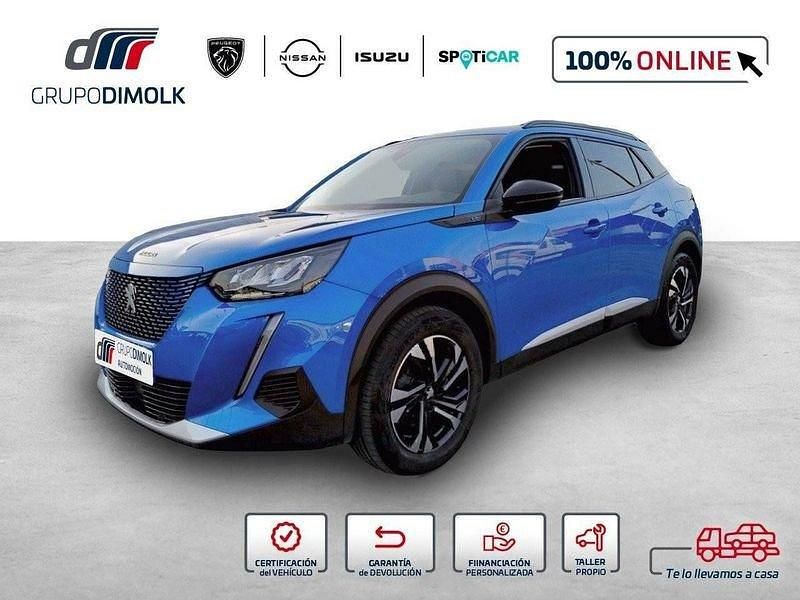Usado Peugeot e-2008 Allure 100 kW (136 CV) 2022 Azul SUV