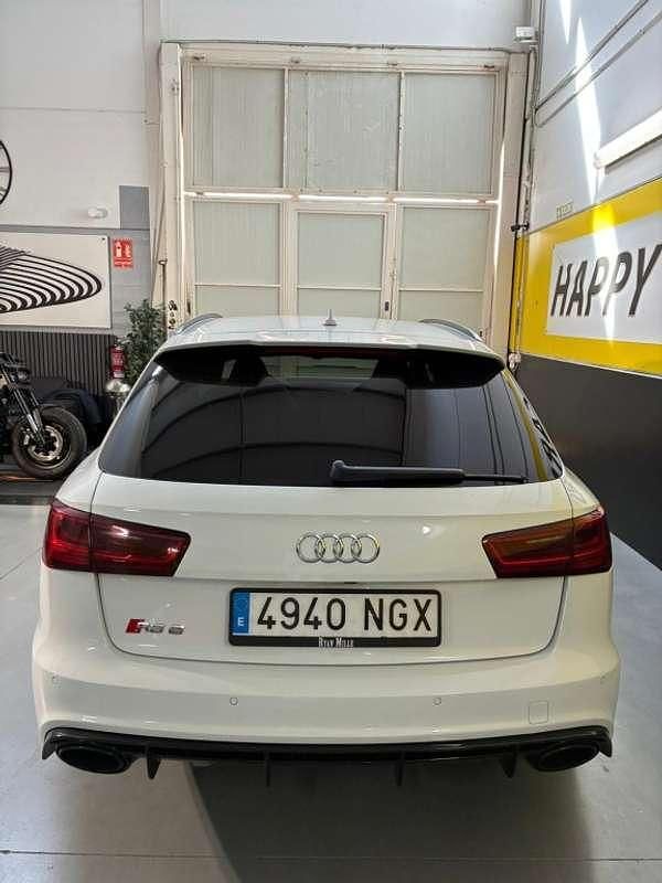 Usado Audi RS6 Performance 605 CV (444 kW) 2016 Blanco Familiar