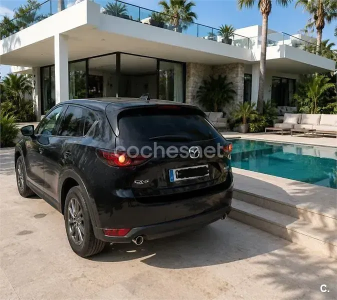 Usado Mazda CX-5 150 CV (110 kW) 2017 Negro SUV