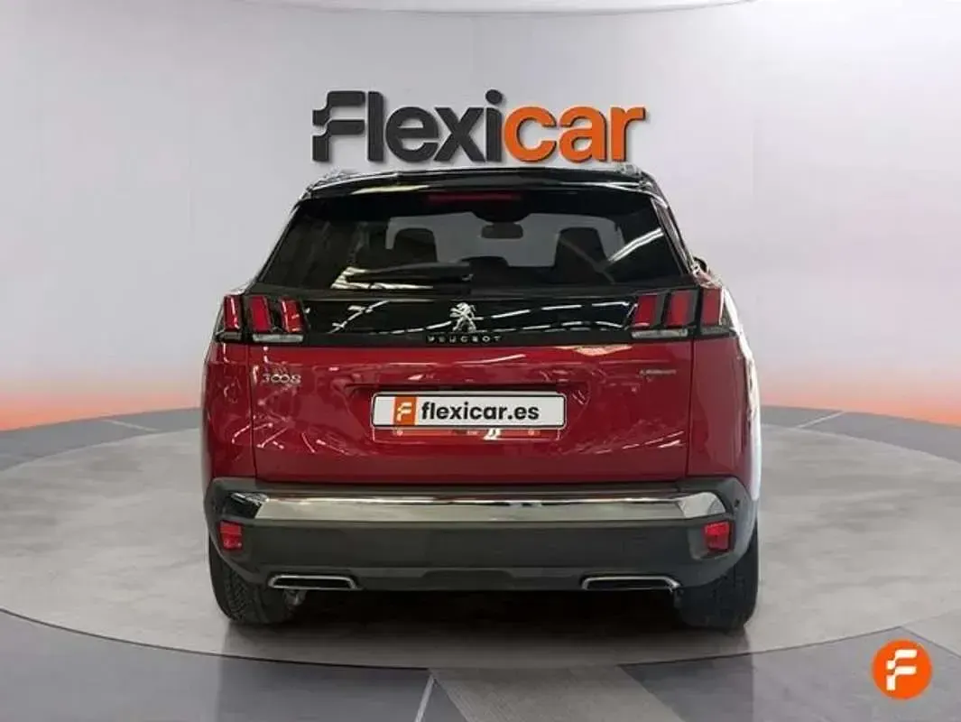 Usado Peugeot 3008 GT-line 131 CV (96 kW) 2020 Burdeos SUV