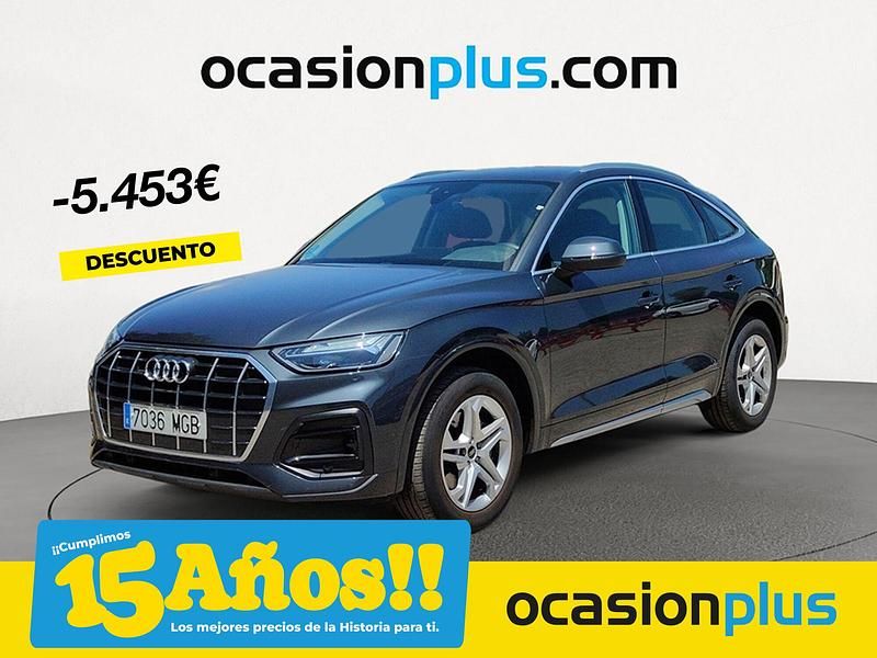 Gris Usado 2023 Audi Q5 Advanced Plus SUV | 42.990 € (Precio justo) - Imagen 1/4