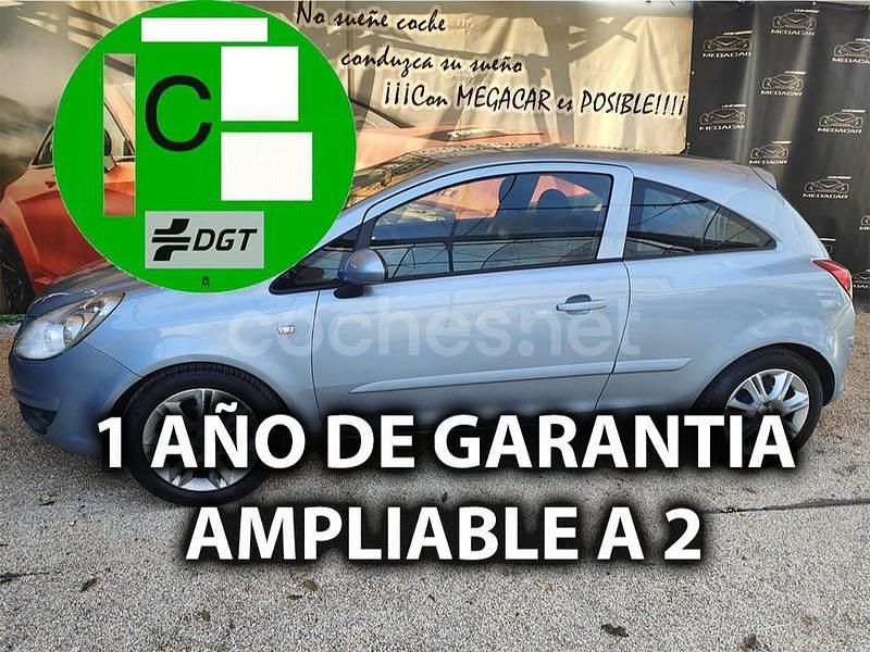 Azul Usado 2006 Opel Corsa Enjoy Berlina | 2999 € (Precio justo) - Imagen 1/4