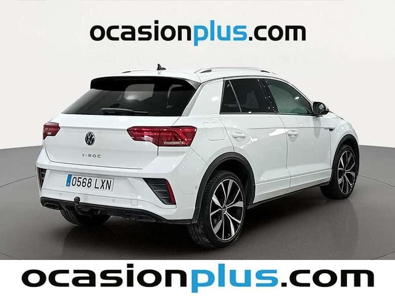 Usado VW T-Roc R-line 150 CV (110 kW) 2022 Blanco SUV