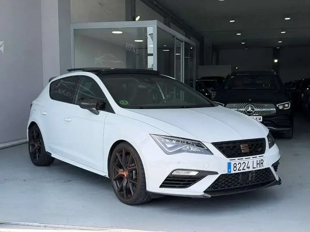 Usado Seat Leon CUPRA 290 CV (213 kW) 2020 Blanco Berlina