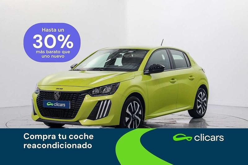 Amarillo Usado 2023 Peugeot 208 Active Utilitario | 11.490 € (Super precio) - Imagen 1/4