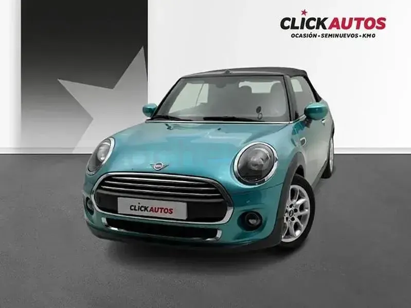 Usado Mini One Cabriolet 102 CV (75 kW) 2020 Azul Descapotable