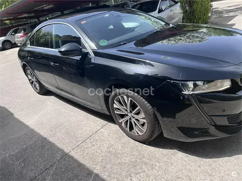 Usado Peugeot 508 Allure 130 CV (95 kW) 2021 Negro Berlina