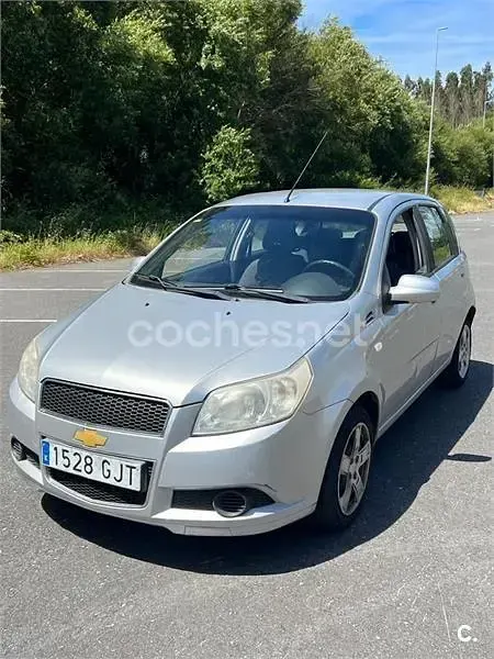 Usado Chevrolet Aveo LT 100 CV (73 kW) 2008 Gris / plata Berlina