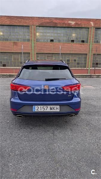 Usado Seat Leon ST CUPRA 300 CV (220 kW) 2018 Azul Familiar