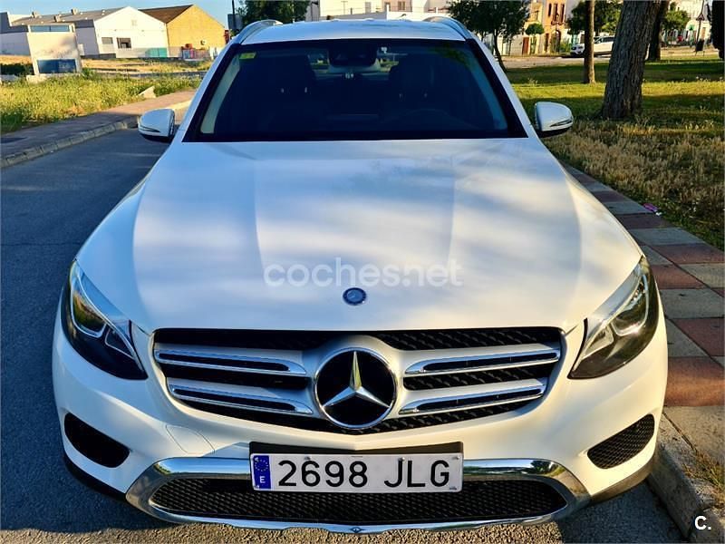 Usado Mercedes GLC250 AMG line 204 CV (150 kW) 2016 Blanco SUV