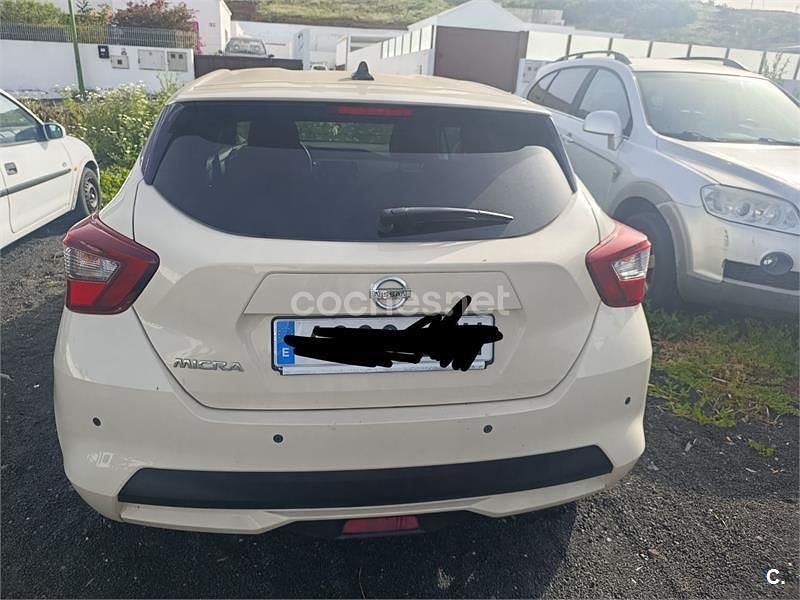 Usado Nissan Micra Acenta 100 CV (73 kW) 2020 Beige Utilitario