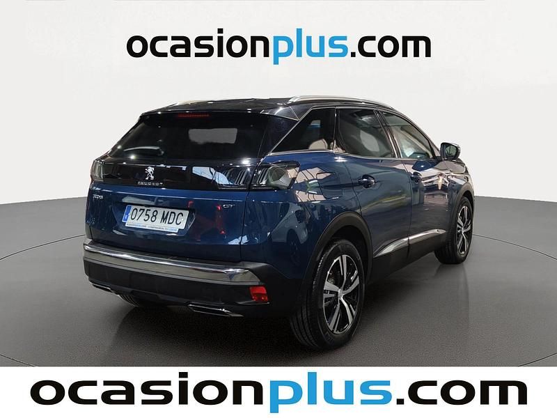 Usado Peugeot 3008 GT 130 CV (95 kW) 2022 Azul SUV