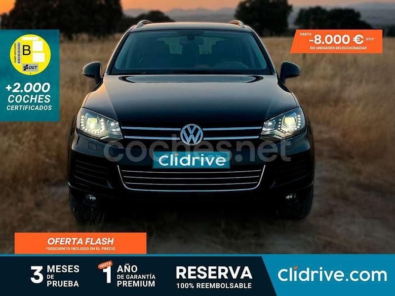 Negro Usado 2010 VW Touareg R-line SUV | 16.190 € (Caro) - Imagen 1/3